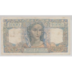 1000 Francs Minerve et hercule - 31.05.1945 - TB/TTB 2