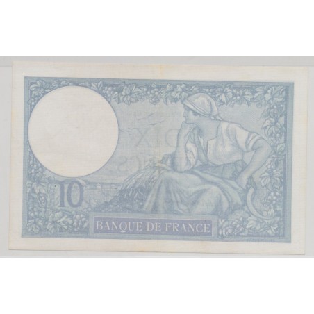 10 Francs Minerve bleu - 16.01.1941 - SUP