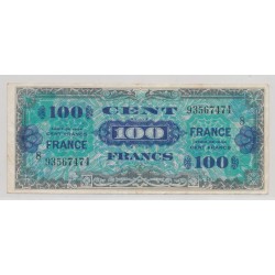 100 Francs France - 1944 - série 8 - TTB
