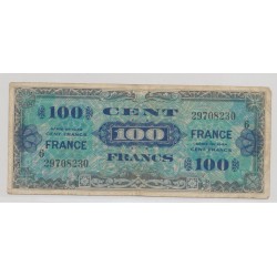 100 Francs France - 1945 - série 6 - TB+