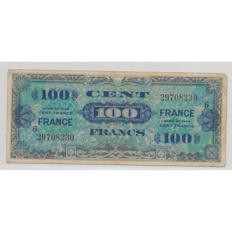 100 Francs France - 1945 - série 6 - TB+