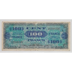 100 Francs France - 1945 - série 4 - TB+