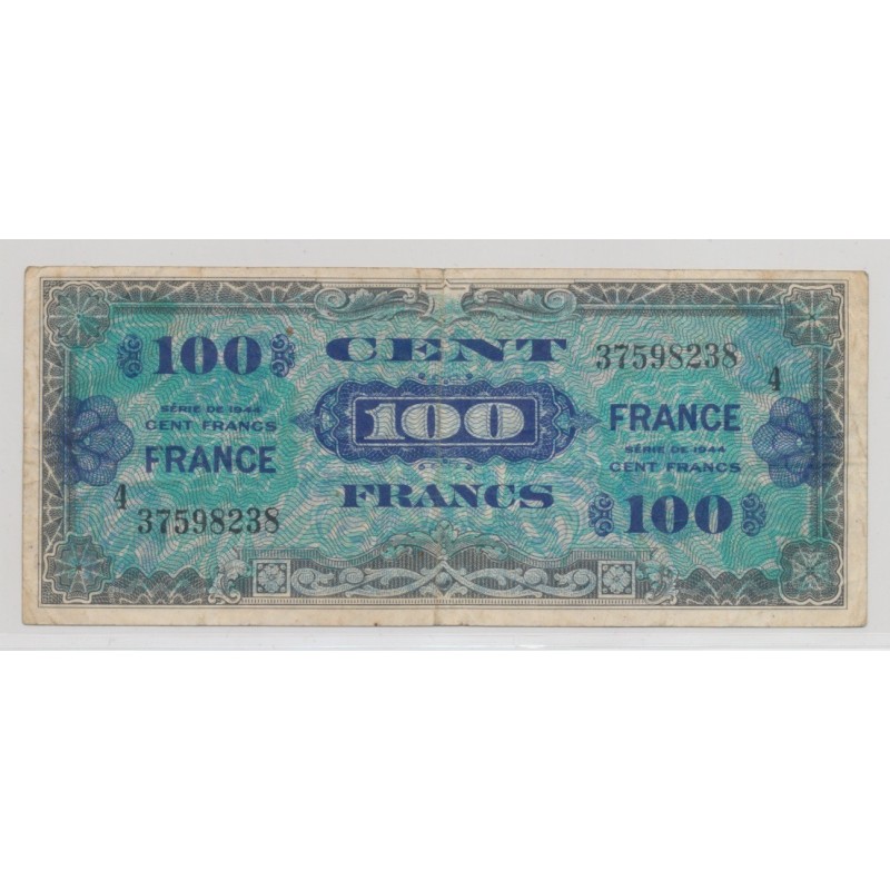 100 Francs France - 1945 - série 4 - TB+