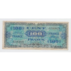 100 Francs France - 1945 - sans série - TB+