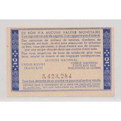 Bon de solidarité - 2 Francs Pétain - Neuf 2