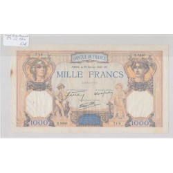 1000 Francs Cérès et mercure - 29.2.1940 - B.8946 - TB