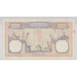 1000 Francs Cérès et mercure - 29.2.1940 - B.8946 - TB 2