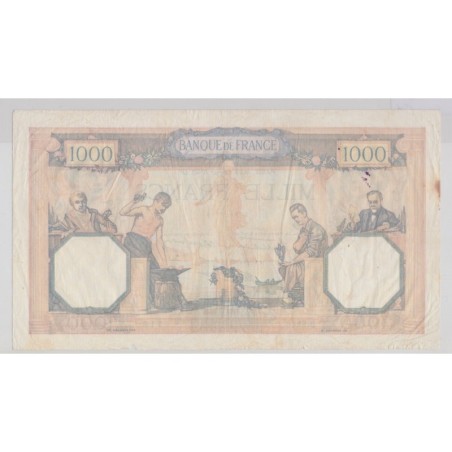 1000 Francs Cérès et mercure - 29.2.1940 - B.8946 - TB