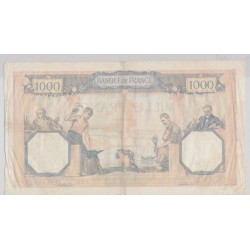 1000 Francs Cérès et mercure - 20.6.1940 - J.10198 - TTB 2