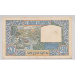 20 Francs Science et travail - 20.02.1941 - TTB+ 2
