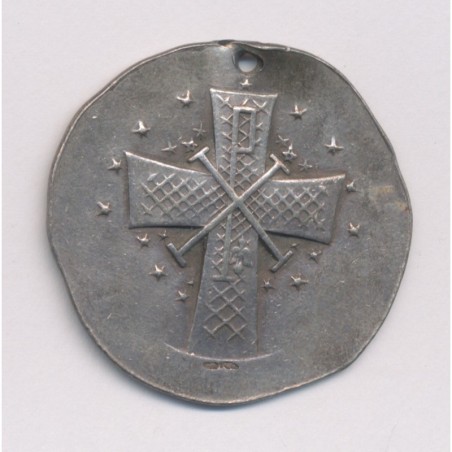 Médaille Pendentif - La dame au lys - argent - fabrication Monnaie de Paris - SUP