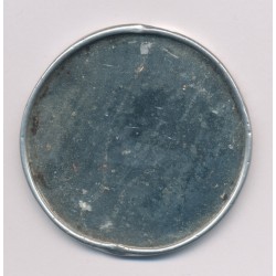 Miroir de poche publicitaire - Champagne mercier - alu - 51mm - TTB 2