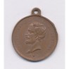 Médaille - Louis-Charles Napoléon Bonaparte - réélu à l'assemblée nationale 1848 - cuivre 24mm - SUP