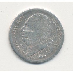 1/2 Franc Louis XVIII - 1824 W Lille