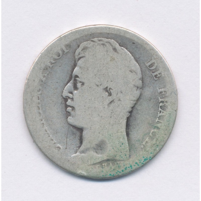Charles X - 1 Franc - 1829 W Lille - B