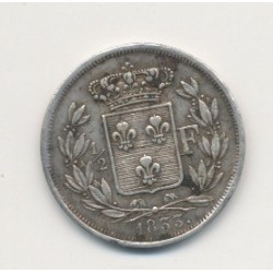 1/2 Franc Henri V - 1833 - buste juvénile 2
