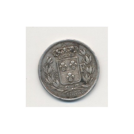 1/2 Franc Henri V - 1833 - buste juvénile