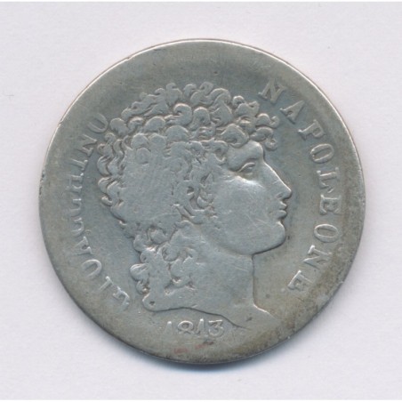 Italie - Murat - 2 Lire 1813 - B/TB