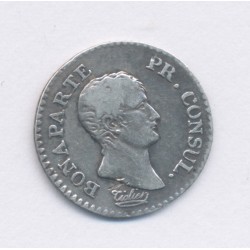 1/4 Franc Bonaparte 1er consul - AN 12 A Paris - TB/TB+