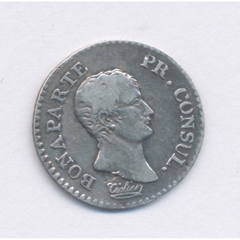 1/4 Franc Bonaparte 1er consul - AN 12 A Paris - TB/TB+