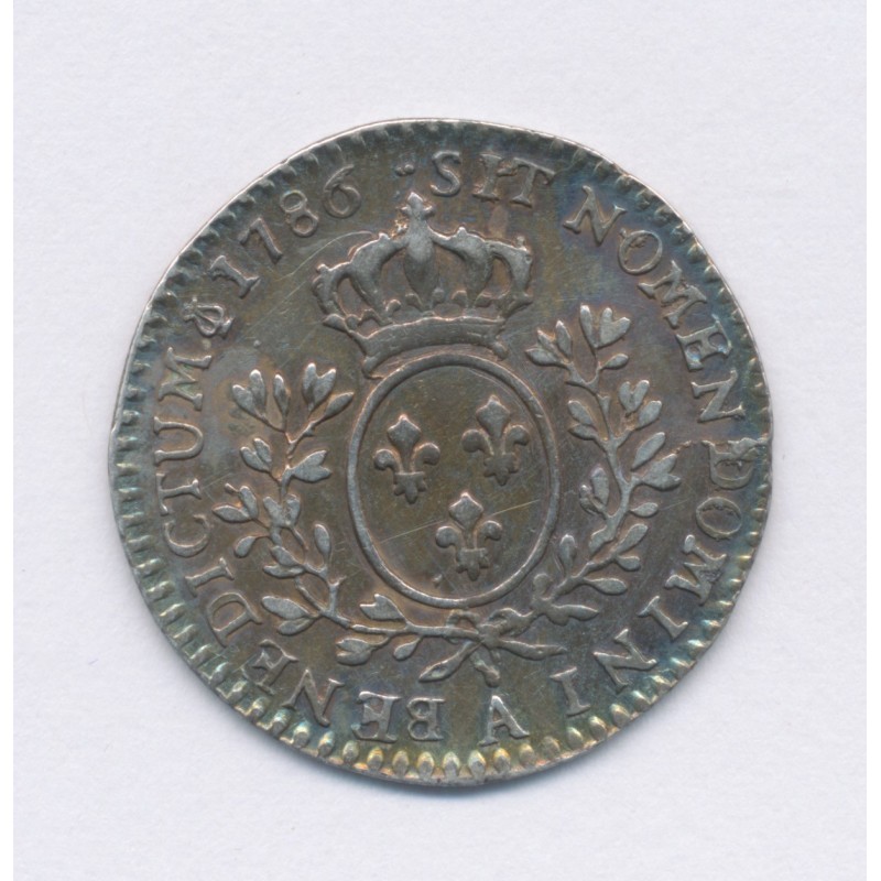 Louis XVI - 1/10 écu - 1782 A Paris - TB+/TTB