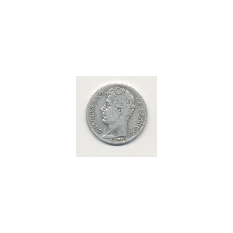 1/2 Franc Charles X - 1828 M Toulouse