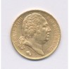 Louis XVIII - 20 Francs Or - 1824 A Paris - Buste nu - TTB+