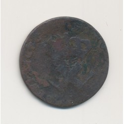 Louis XV - 9 Deniers - 1722 H La rochelle - B/TB