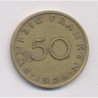 Saare - 50 Franken 1954 - bronze-alu - TTB+