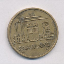 Saare - 50 Franken 1954 - bronze-alu - TTB+ 2