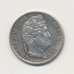 1/2 Franc Louis Philippe I - 1832 H La Rochelle
