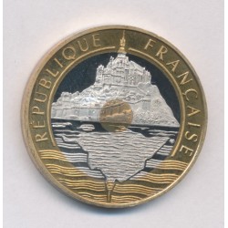20 Francs Mont st michel - 1996 Belle épreuve - FDC 2