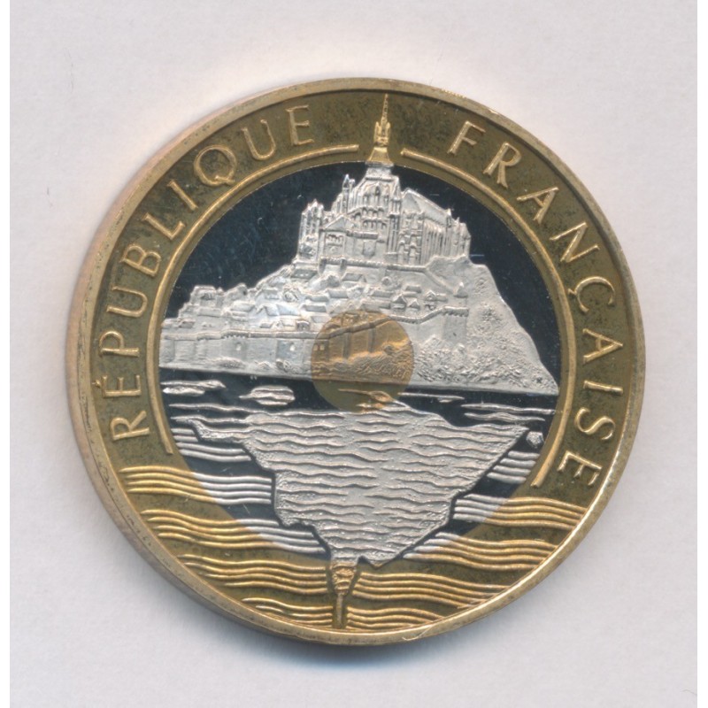 20 Francs Mont st michel - 1996 Belle épreuve - FDC