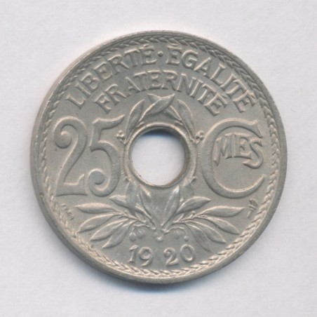 25 Centimes Lindauer - 1920 - SUP