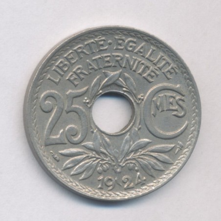 25 Centimes Lindauer - 1924 - SUP