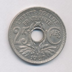 25 Centimes Lindauer - 1927 - SUP