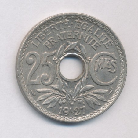 25 Centimes Lindauer - 1927 - SUP