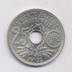 25 Centimes Lindauer - 1932 - SUP+