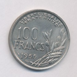 100 Francs cochet - 1955 - cupro-nickel - SPL+