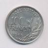 100 Francs cochet - 1955 - cupro-nickel - SPL+