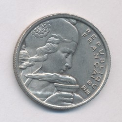100 Francs cochet - 1955 - cupro-nickel - SPL+ 2