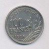100 Francs cochet - 1956 - cupro-nickel - TTB+