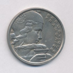 100 Francs cochet - 1956 - cupro-nickel - TTB+ 2