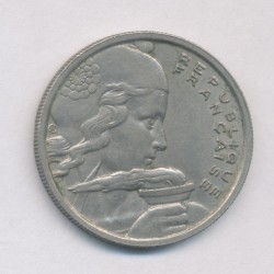 100 Francs cochet - 1958 - cupro-nickel - TTB+ 2