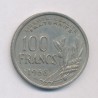 100 Francs cochet - 1958 B - cupro-nickel - TTB