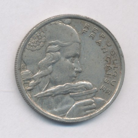 100 Francs cochet - 1958 B - cupro-nickel - TTB