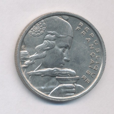 100 Francs cochet - 1958 B - cupro-nickel - SUP+