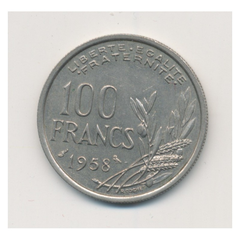 100 Francs Cochet - 1958 Chouette