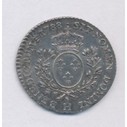 Louis XVI - 1/10 écu - 1788 H La Rochelle - SUP+ 2