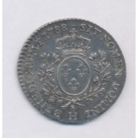 Louis XVI - 1/10 écu - 1788 H La Rochelle - SUP+